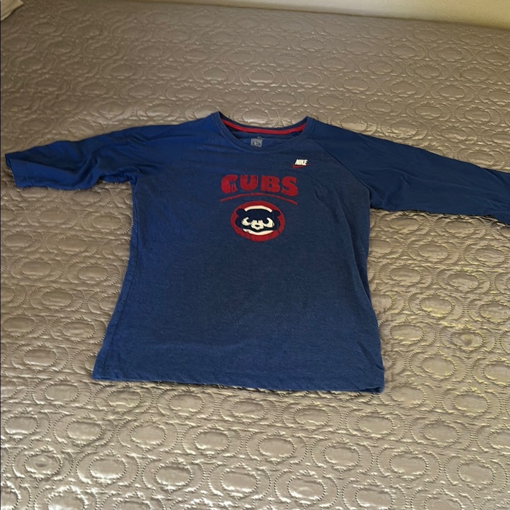 Nike Blue and Red T-Shirt